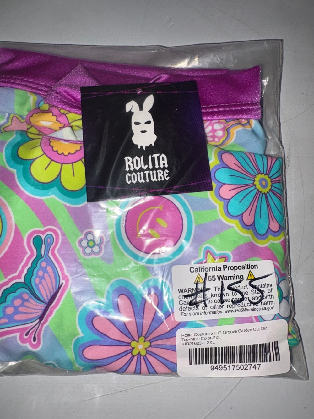 #155 Rolita couture top